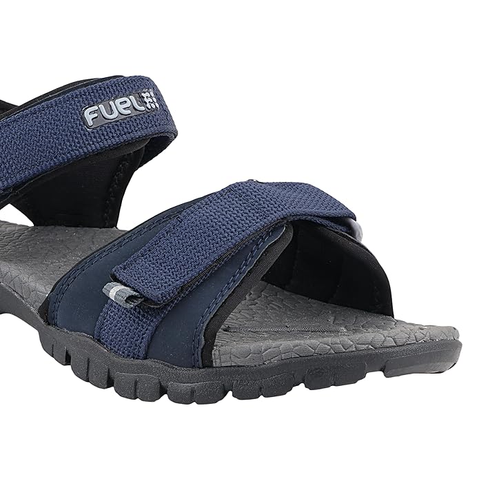 Fuel Rambo-02 Sandals For Men (Navy D. Grey)