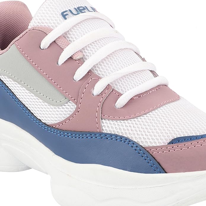 Fuel Katy Sports Shoes For Women's (Purple-white)