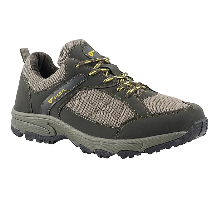 FUEL Outdoor-04 Sport Shoes for Men's (OLIVE/YELLOW)