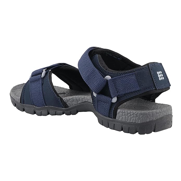 Fuel Rambo-02 Sandals For Men (Navy D. Grey)