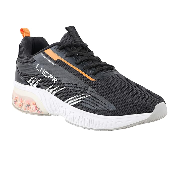 FUEL UNIQSTEP Sport Shoes For Man (BLACK/ORANGE)