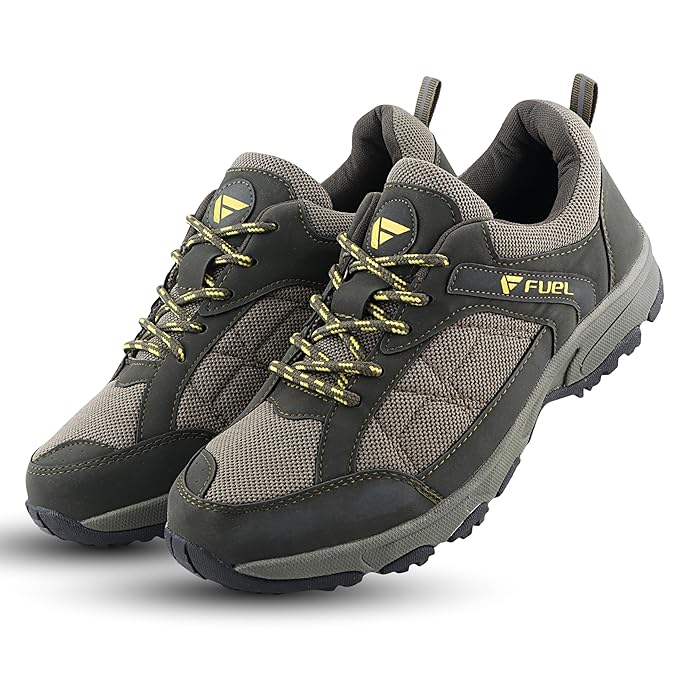 FUEL Outdoor-04 Sport Shoes for Men's (OLIVE/YELLOW)