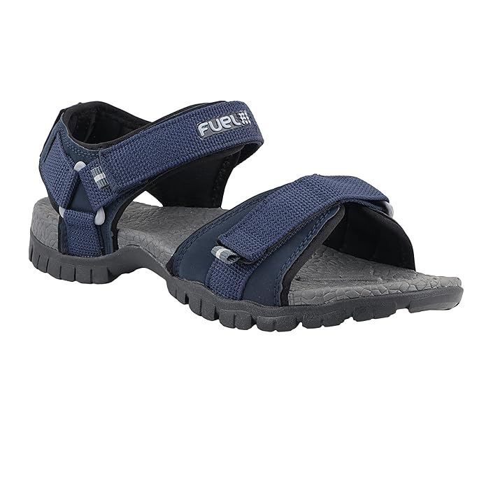 Fuel Rambo-02 Sandals For Men (Navy D. Grey)