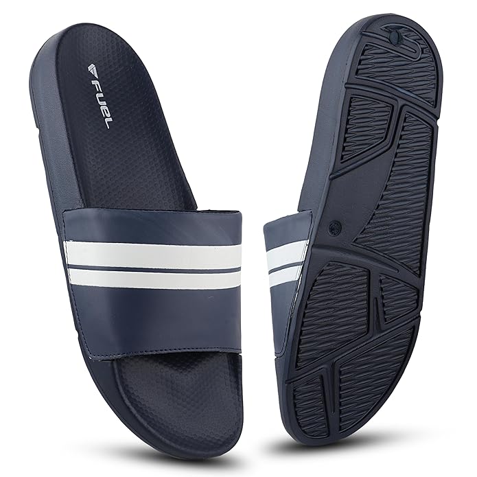 FUEL SLIDESTEP Sliders For Men For Men And Boys (NAVY)