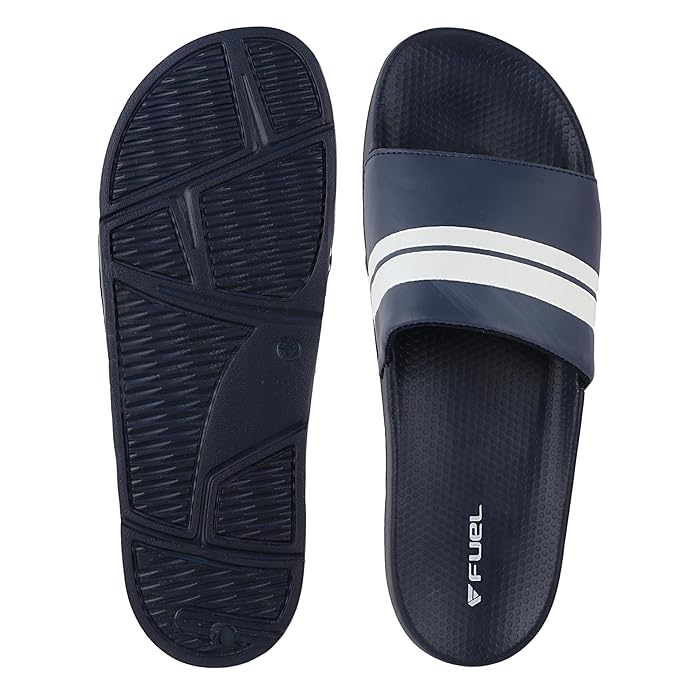 FUEL SLIDESTEP Sliders For Men For Men And Boys (NAVY)