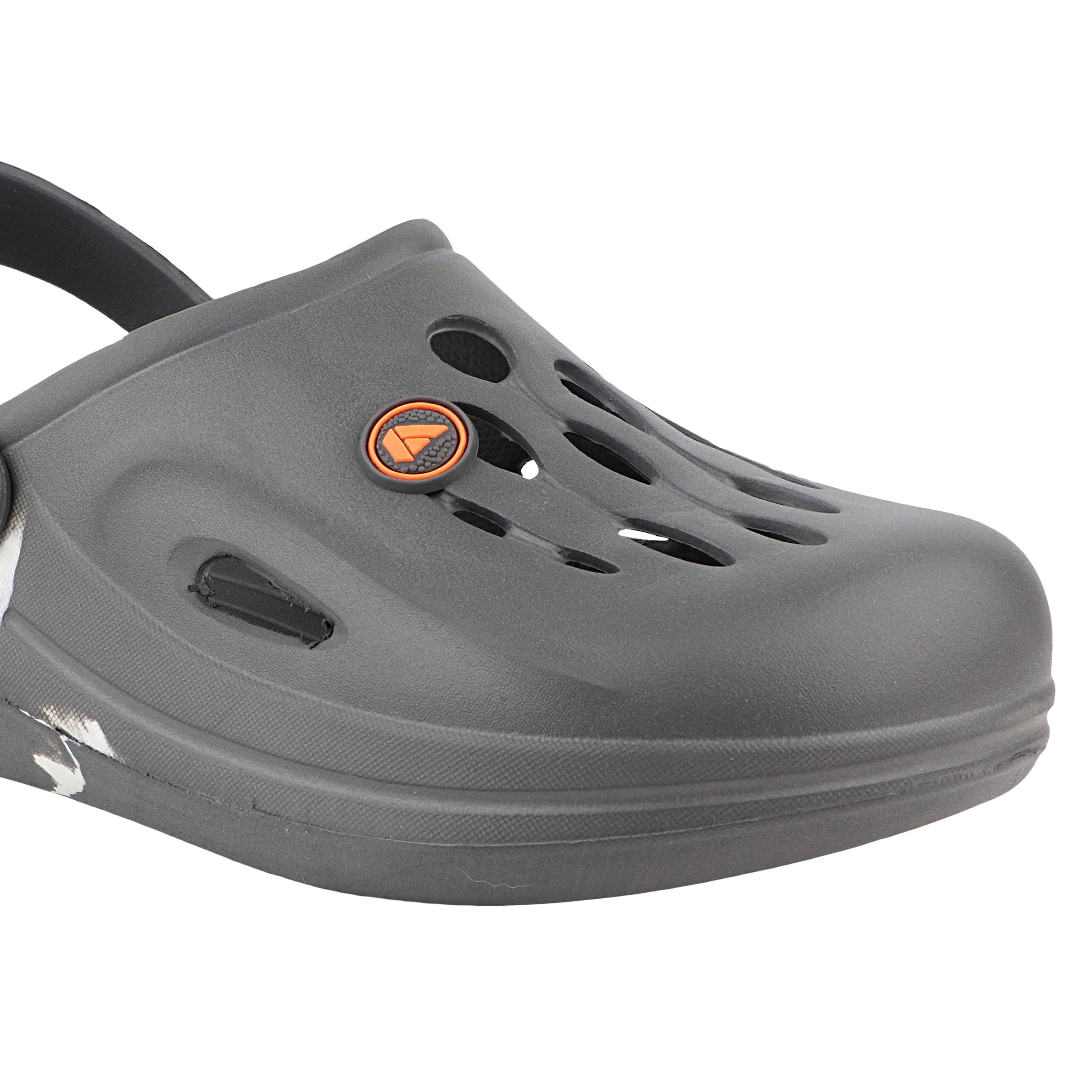 FUEL Oxygen Cushioned Comfort and Lightweight Slip-On with Anti-Slip Sole Clogs for Men's (Grey)