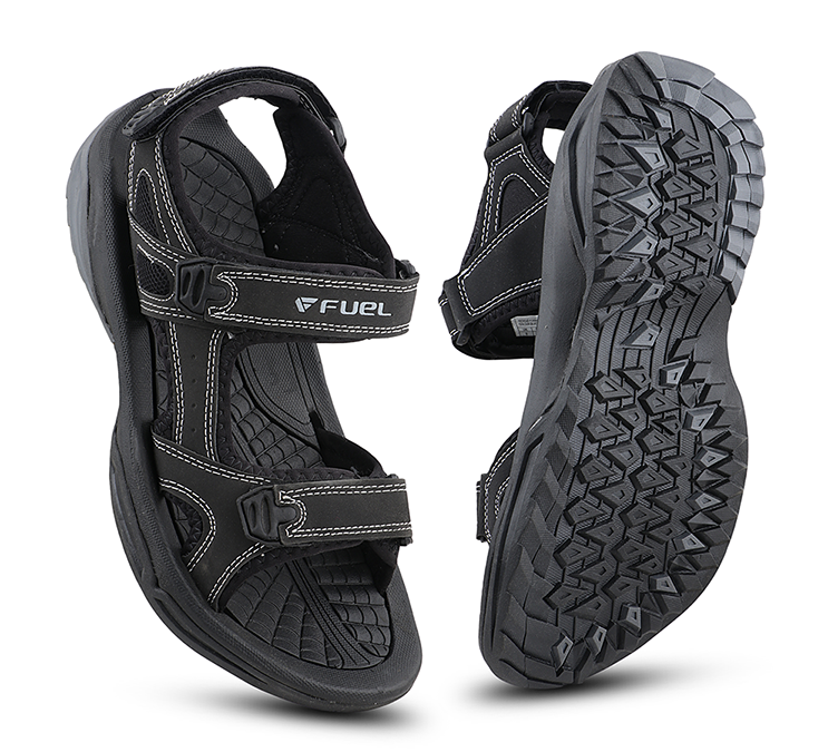 Fuel Yuva Sandal For Men's (BLACK)