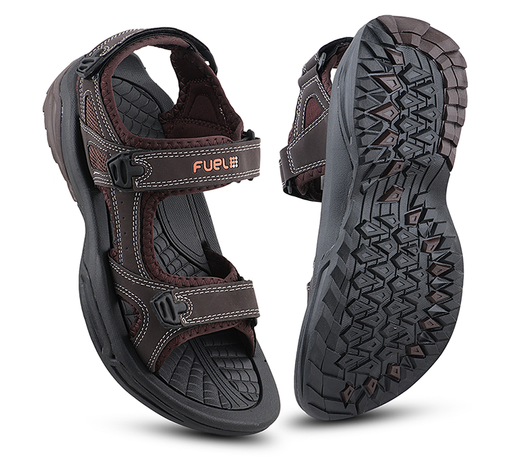 Fuel Yuva Sandal For Men's (BROWN)