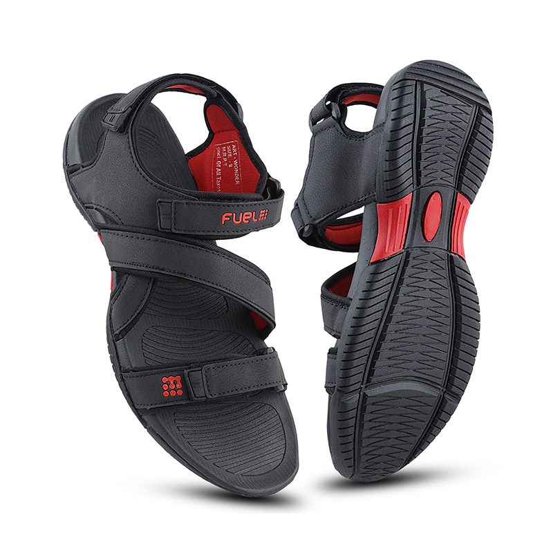 FUEL WANDER SANDAL FOR MEN'S (RED/BLACK)