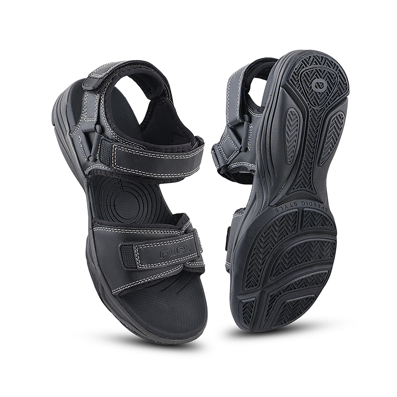 FUEL OLIVER SANDALS FOR MEN'S (BLACK)