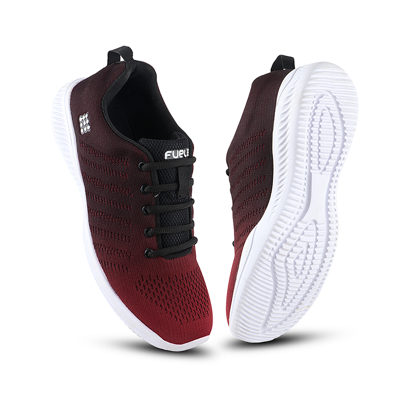 FUEL Foster Sports Shoes for Men (MEHENDI/ BLACK)