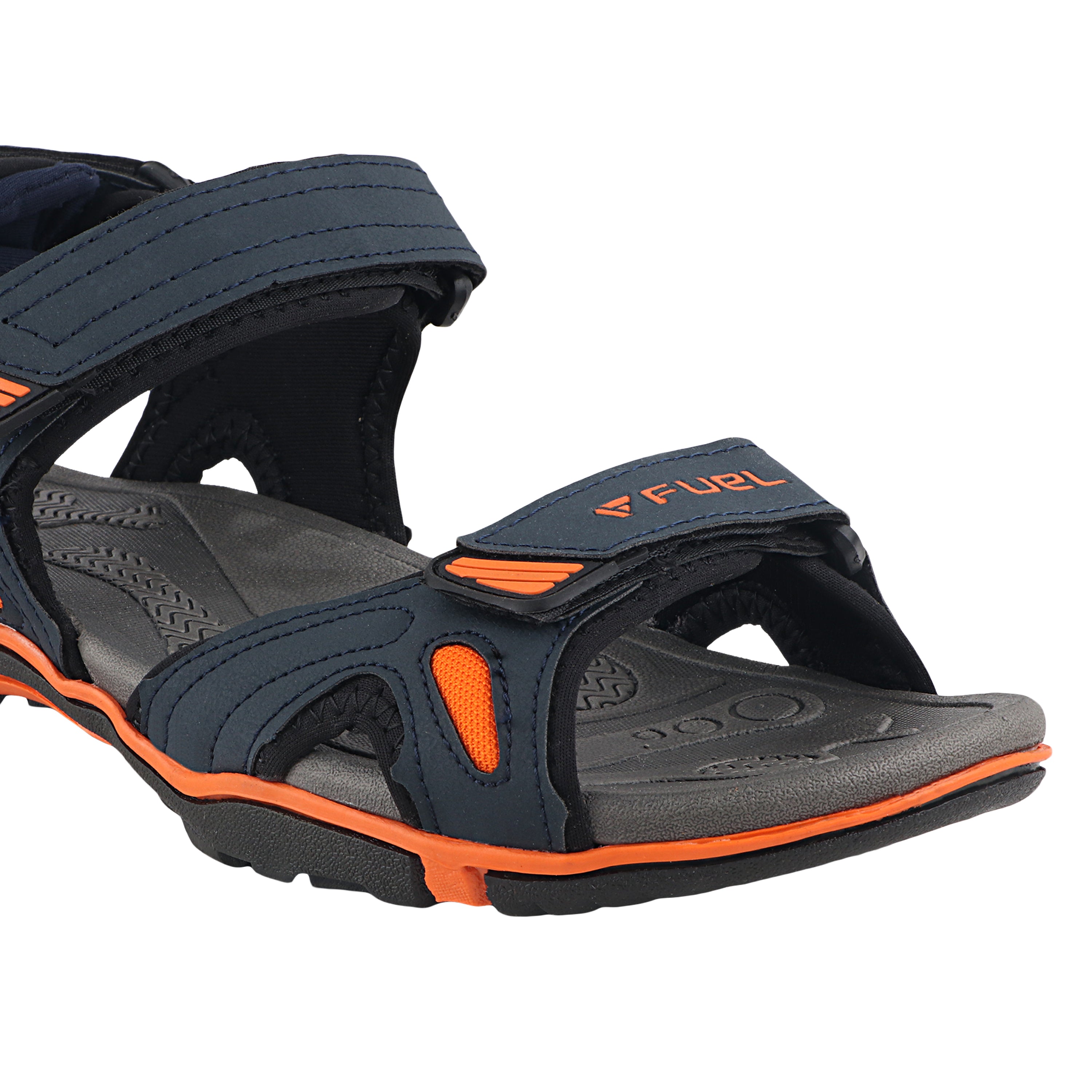 Fuel Jordan Sandals For Men's (Navy-Orange)