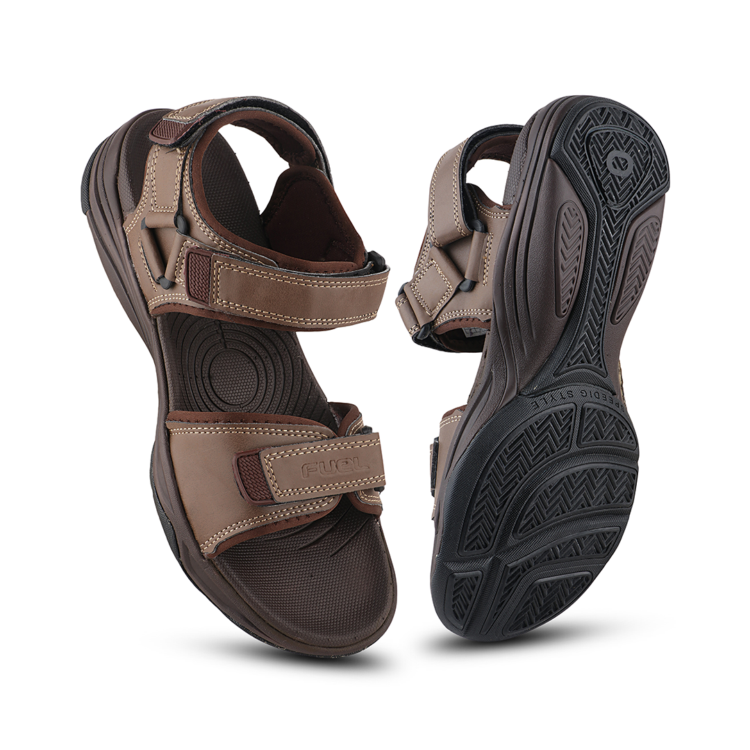 FUEL OLIVER SANDALS FOR MEN'S (BROWN)