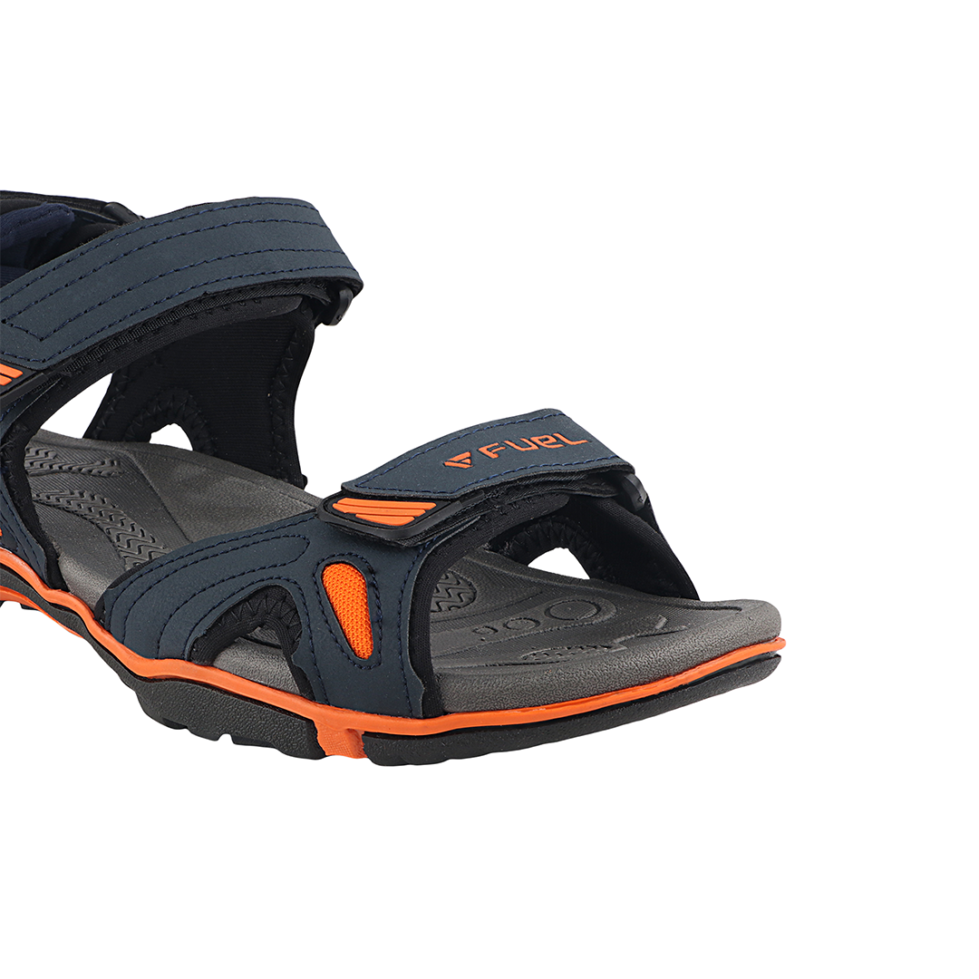 Fuel Jordan Sandals For Men's (Navy-Orange)