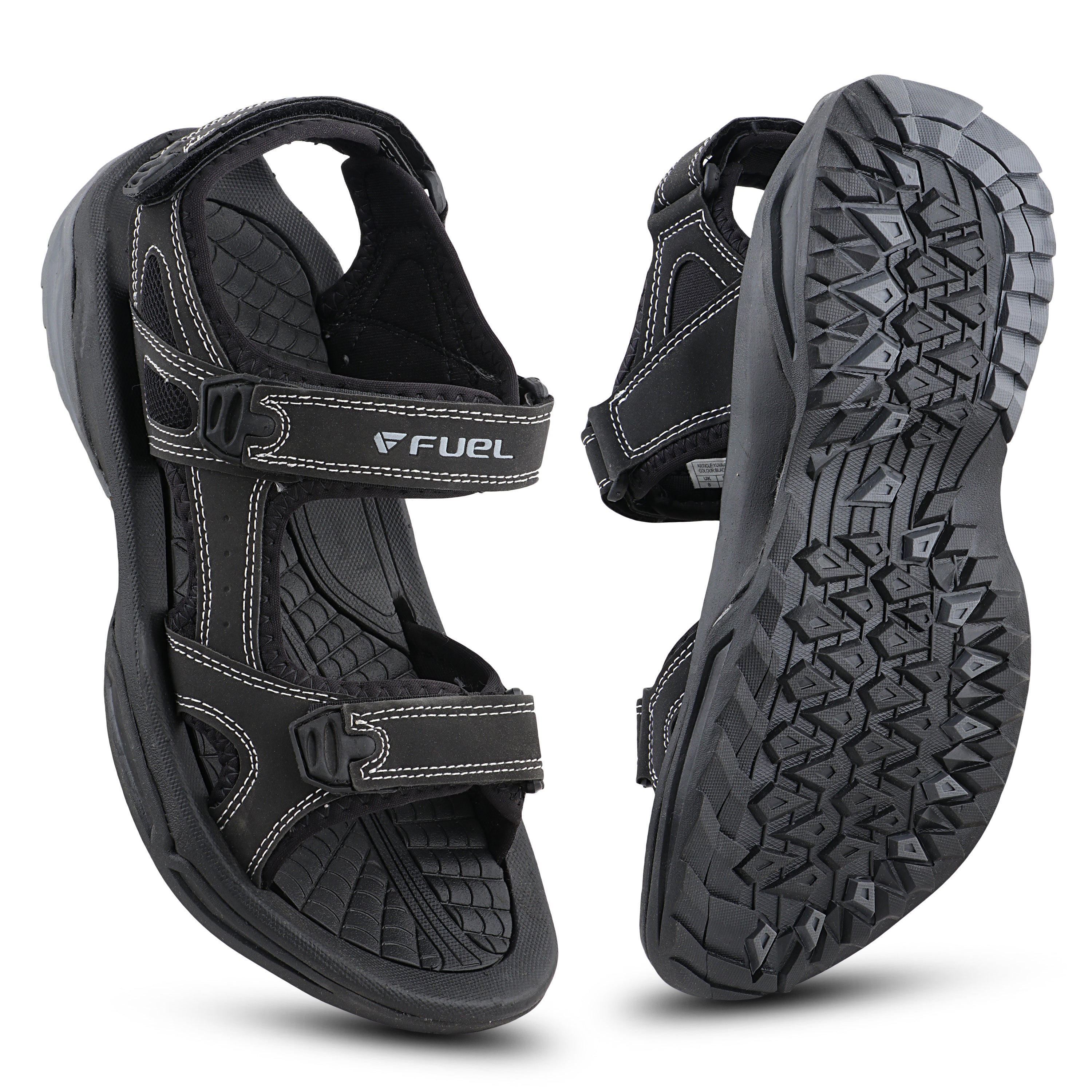 Fuel Yuva Sandal For Men's (BLACK)