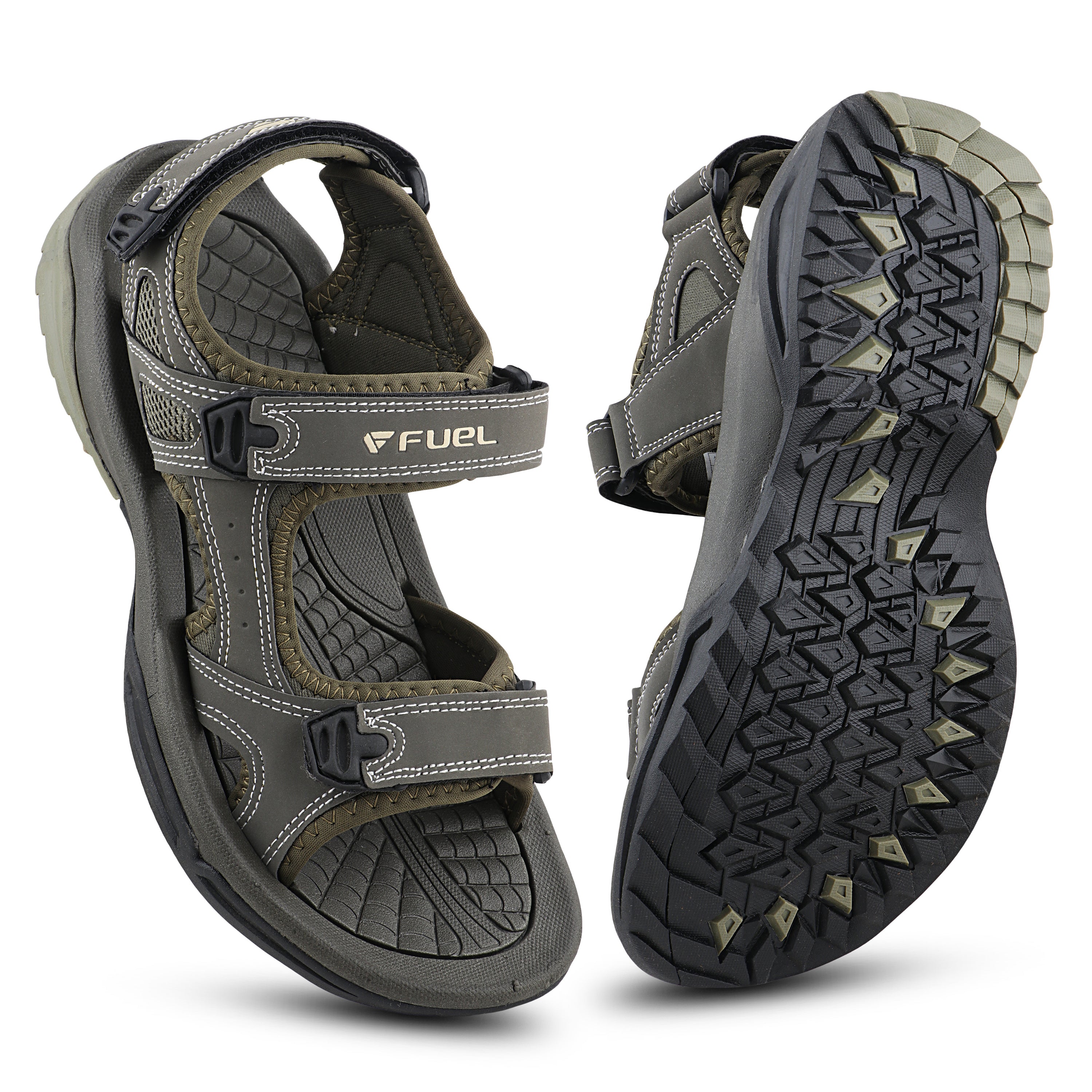 Fuel Yuva  Sandal For Men's (OLIVE)