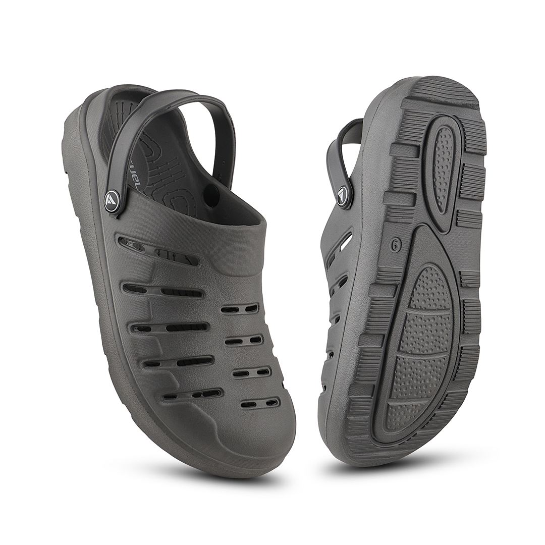 FUEL Adventure Clogs Slipper For Men's and Women's  (GREY)