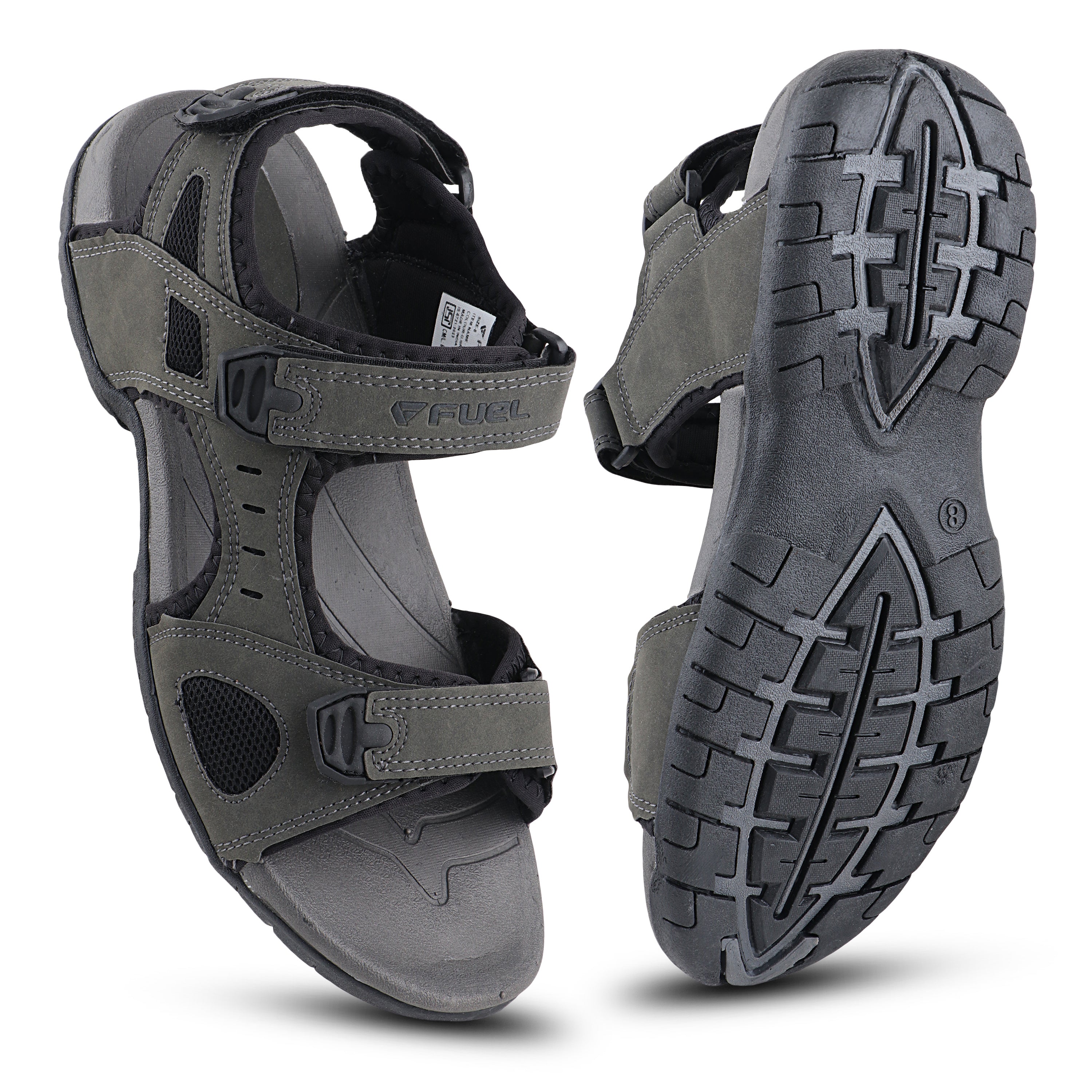 Fuel 2112-04 Sandal For Man (Black-Grey)