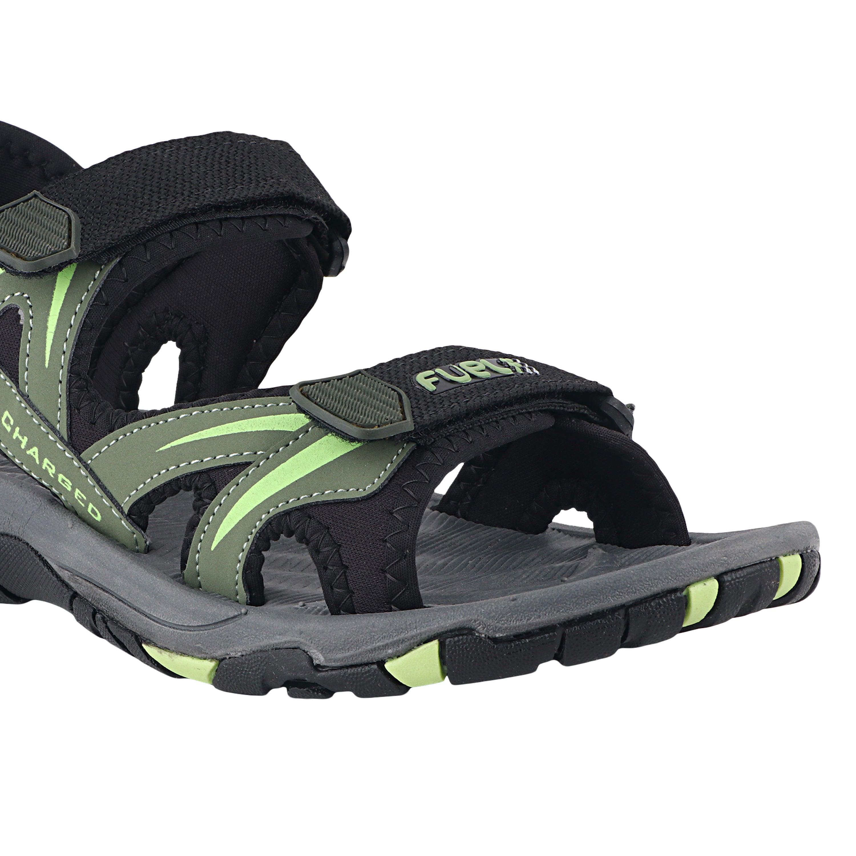 Fuel Prime Sandals For Men's (Olive-P Green)