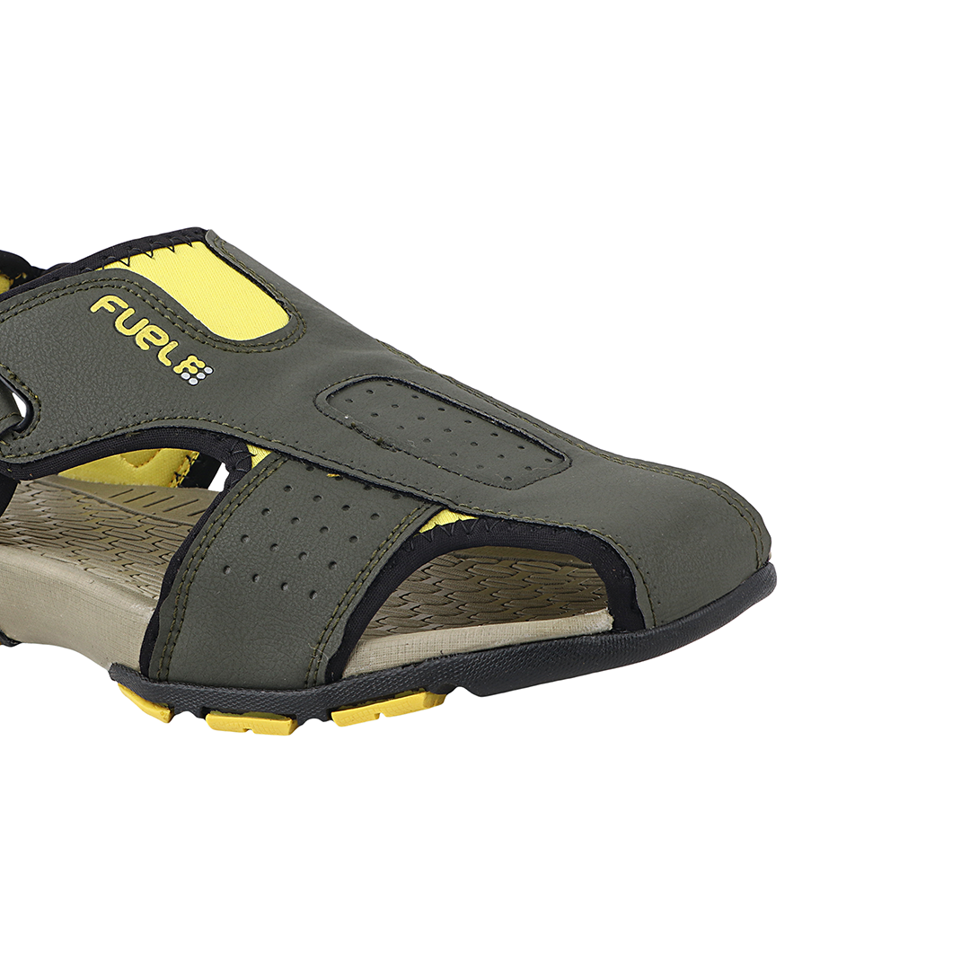 Fuel Neston Men Sandal (OLIVE/YELLOW)