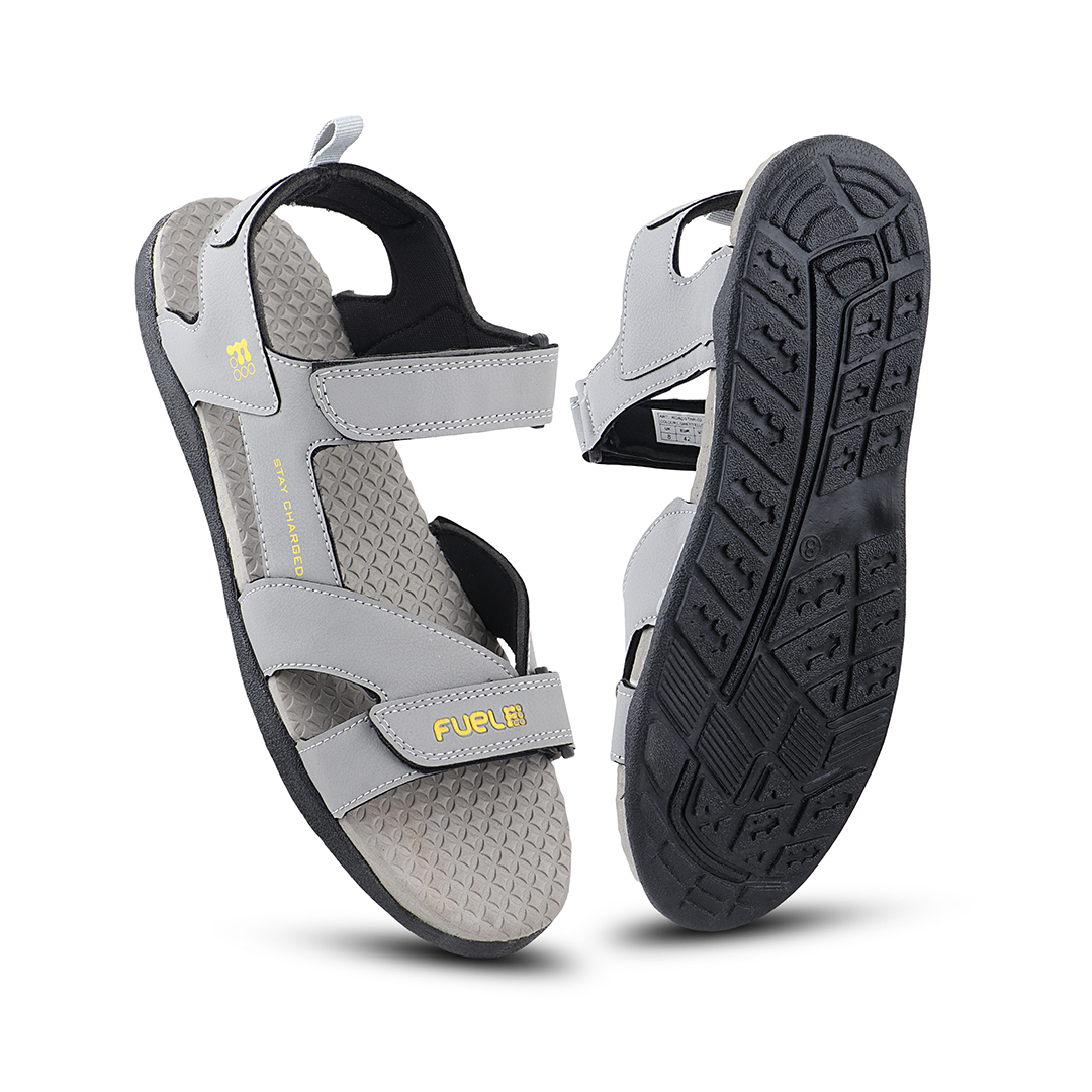 Fuel Roadster-02 Sandals For Men (Grey)