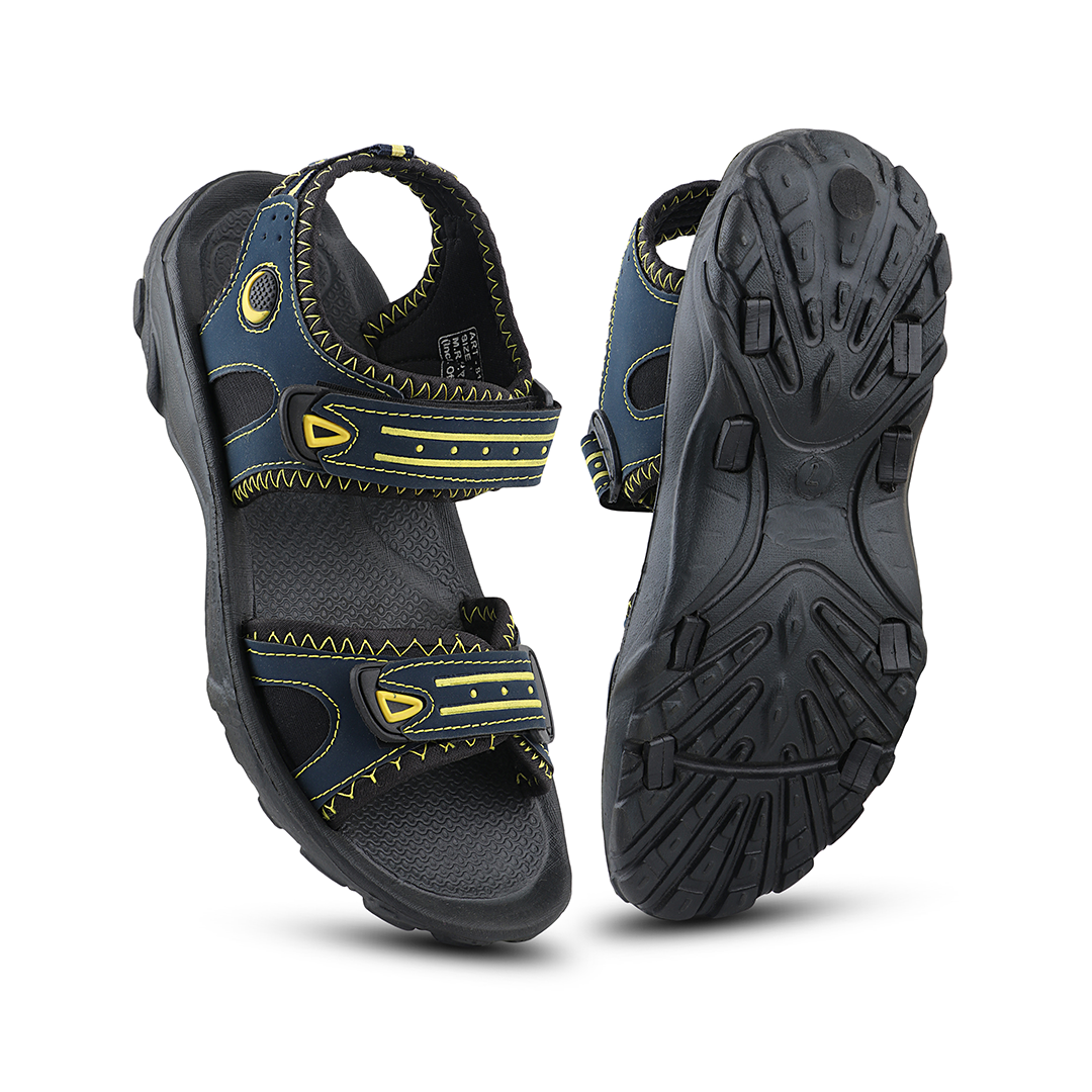 Fuel 81122-09 Sandals For Men's (NAVY & YELLOW)