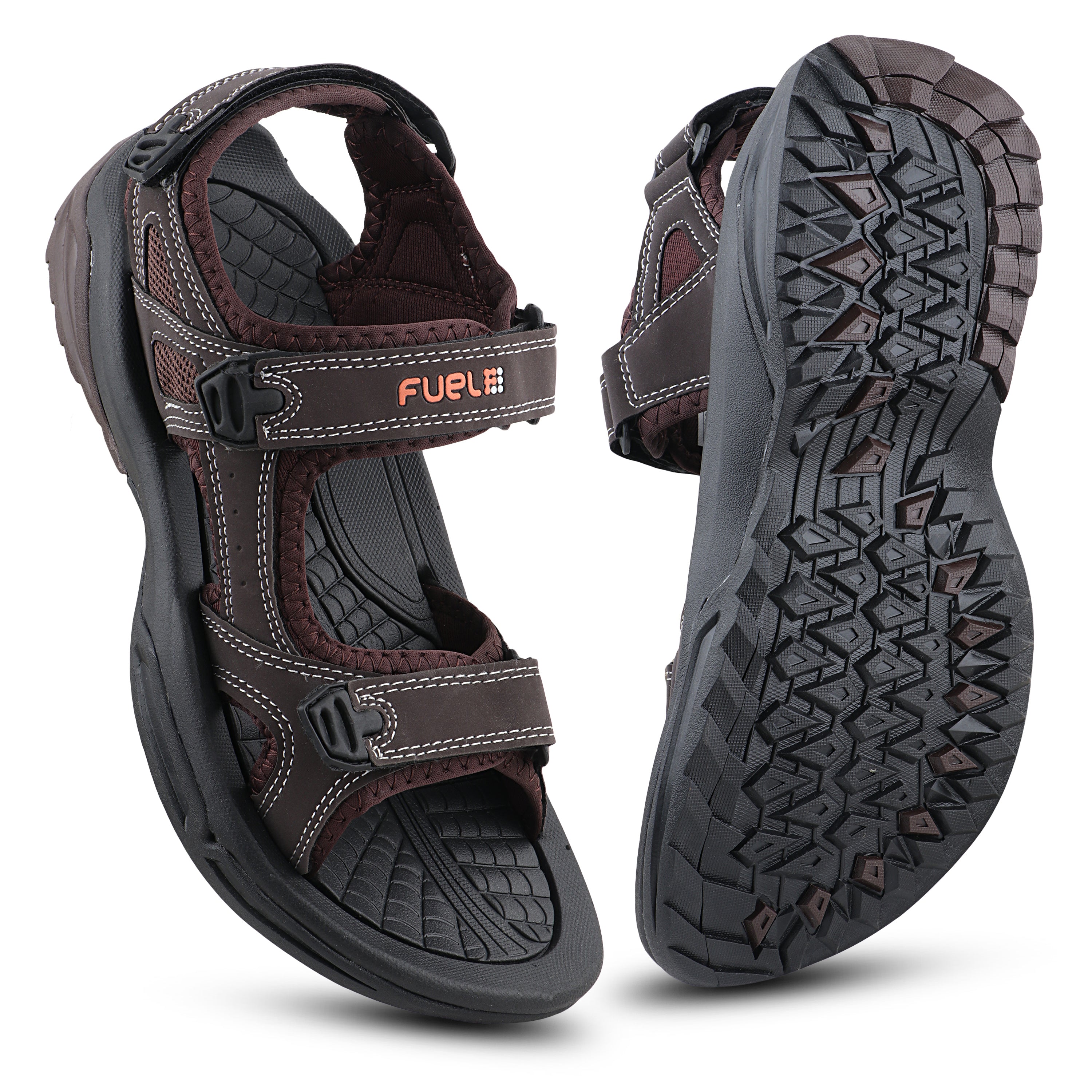 Fuel Yuva Sandal For Men's (BROWN)