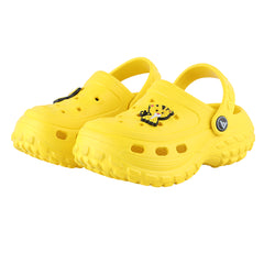 FUEL Poddle Cute & Lightweight EVA Slip-On Clogs for Kids (Yellow)