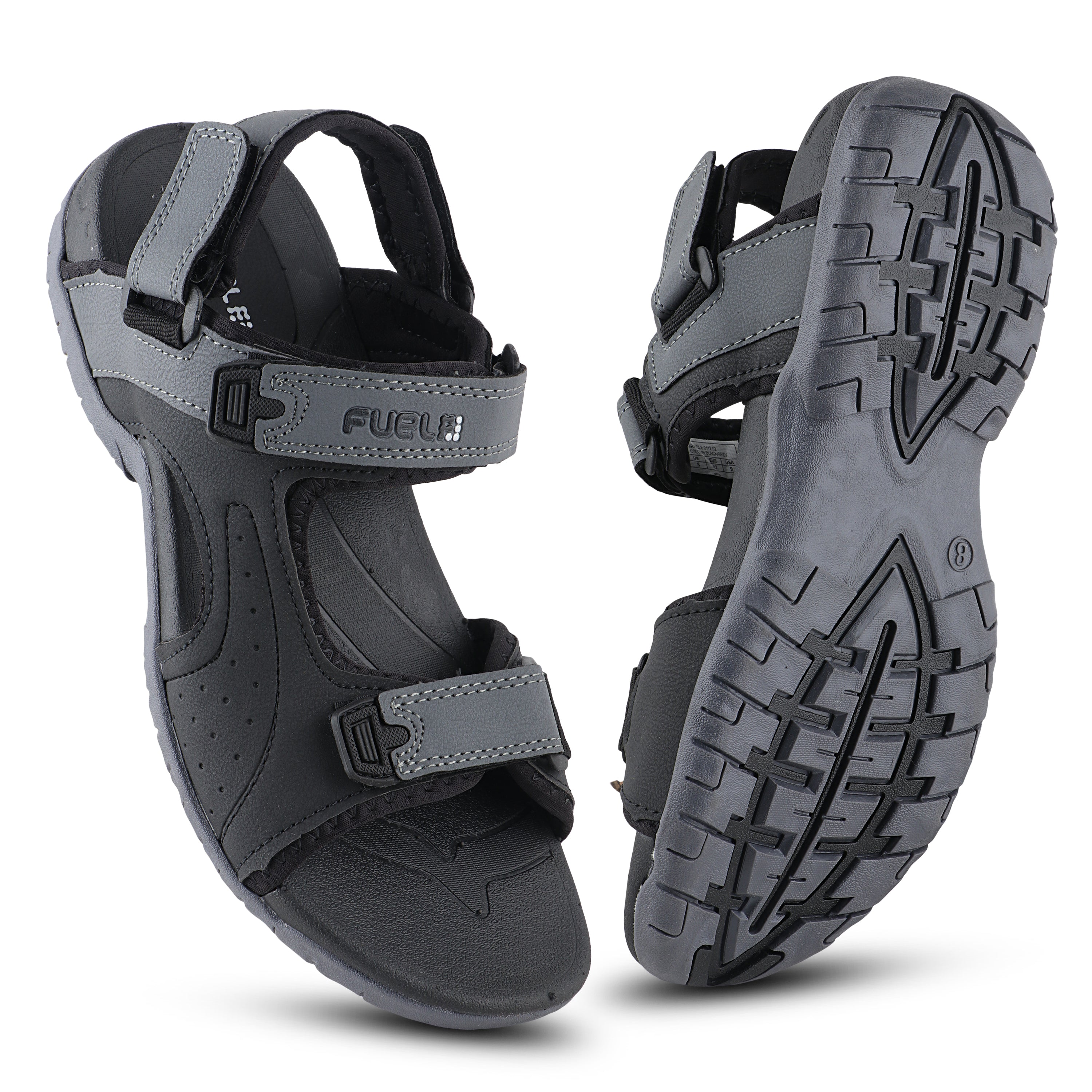 Fuel 2112-02 Sandals For Men's (Black)