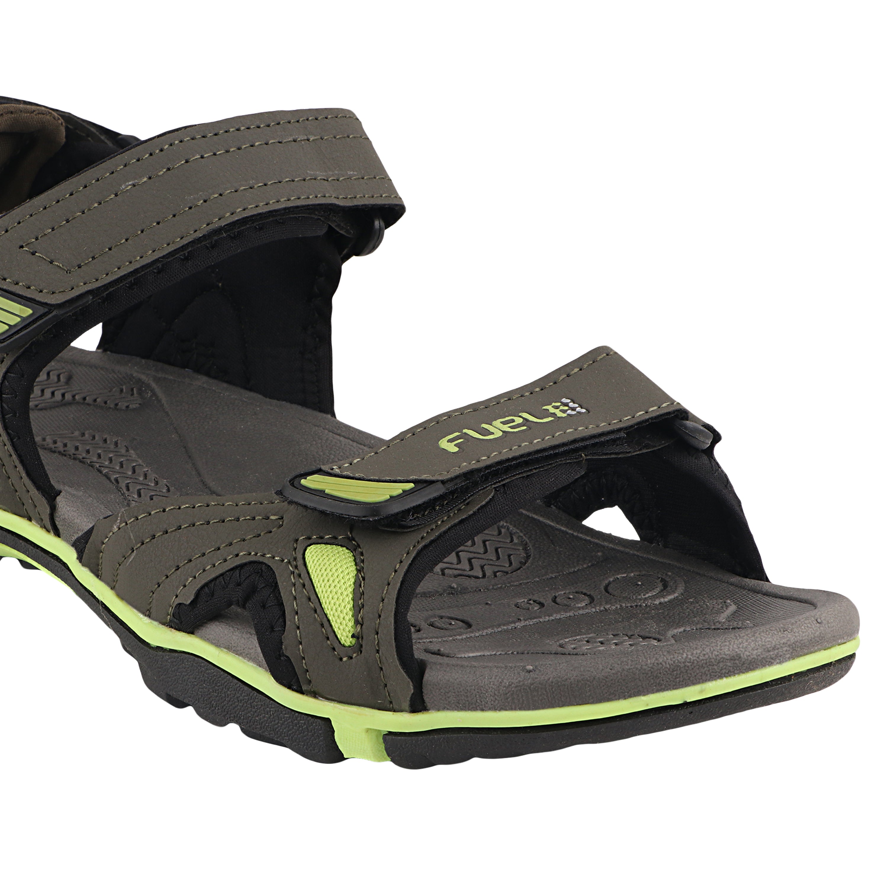 Fuel Jordan Sandals For Men's (Olive-P Green)