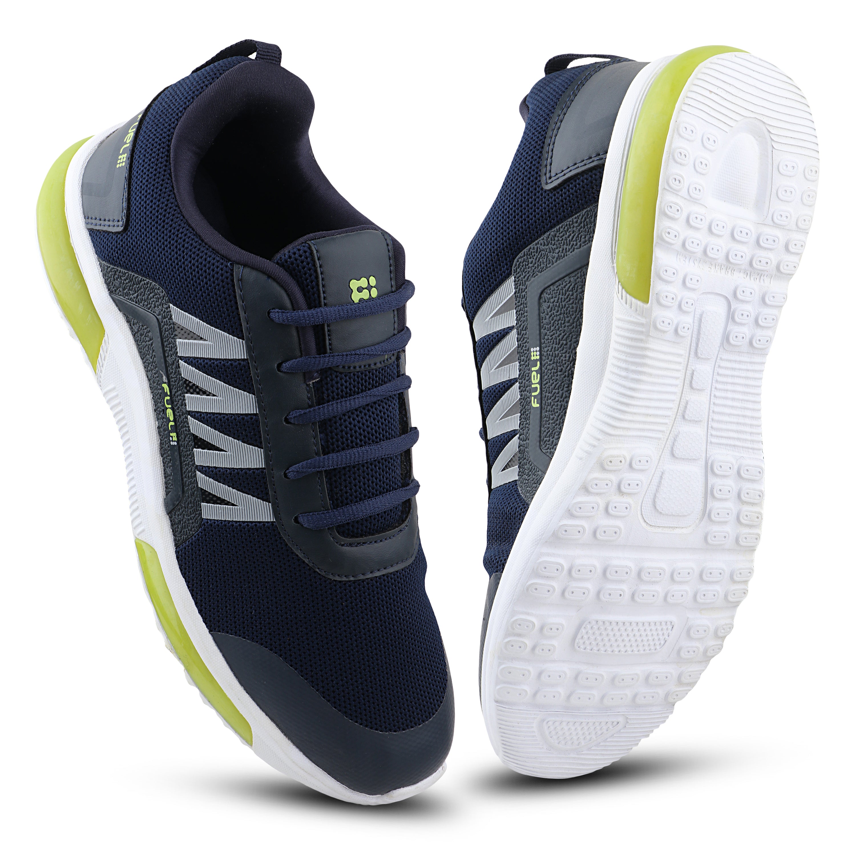 FUEL Polo Sport Shoe For Men's (Navy & Green)