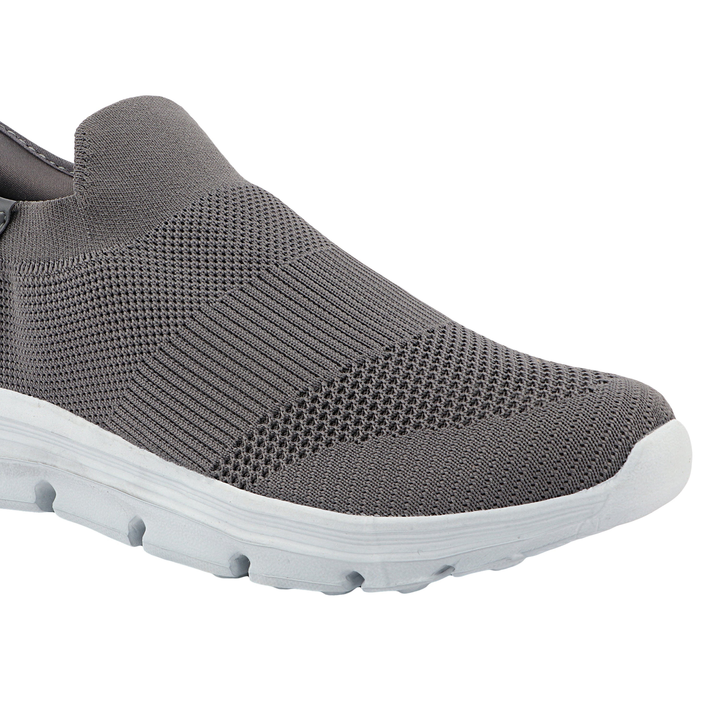 FUEL Flow Casual & Soft Cushioned Footbed Slip-On Sports Shoes For Men's (Grey)