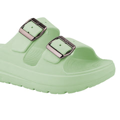 FUEL Florida Lightweight and Comfortable with Soft Cushioned Footbed & Slip-On Design for Women's (Mint)