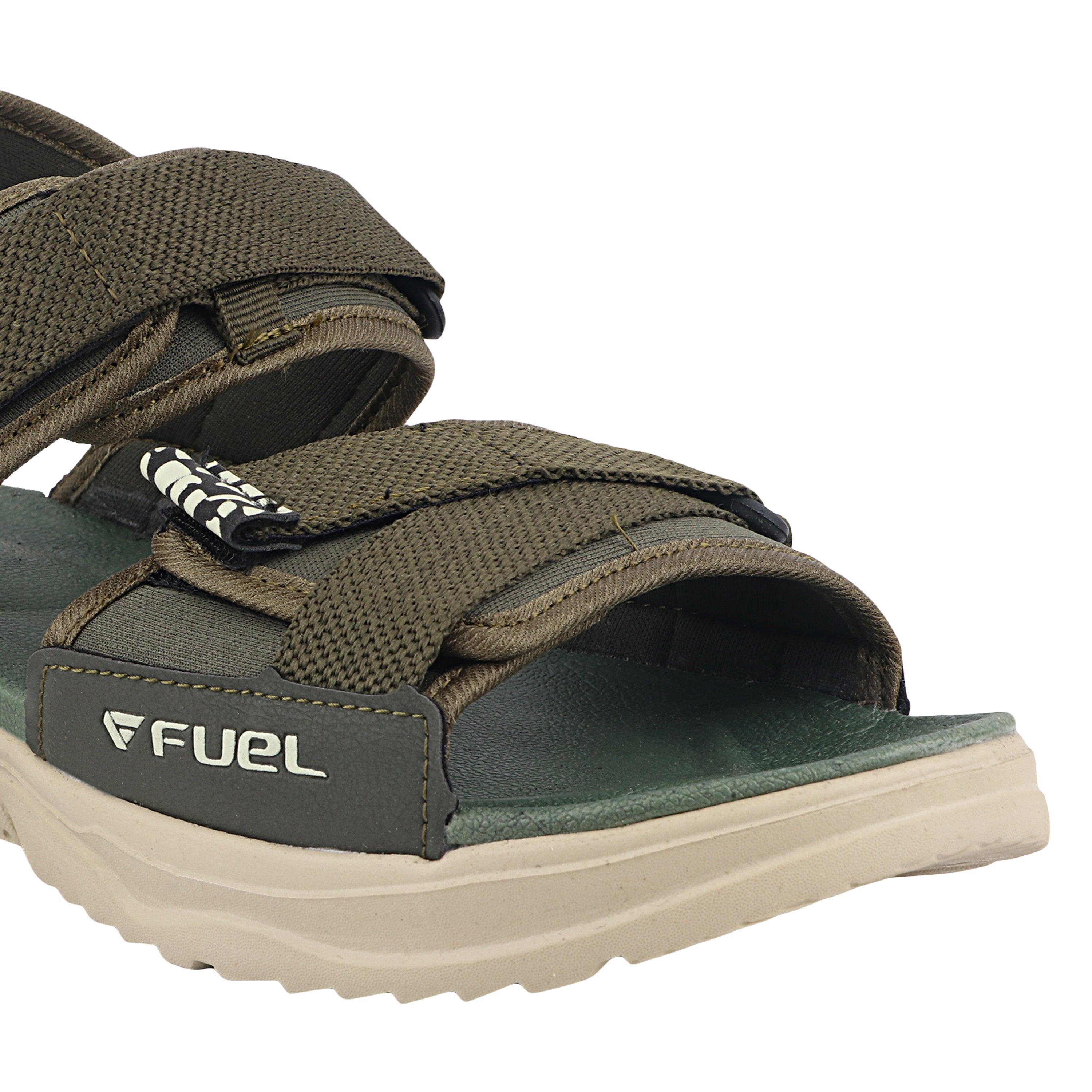 Fuel Combat-1 Sandal For Men's (BEIGE/OLIVE)