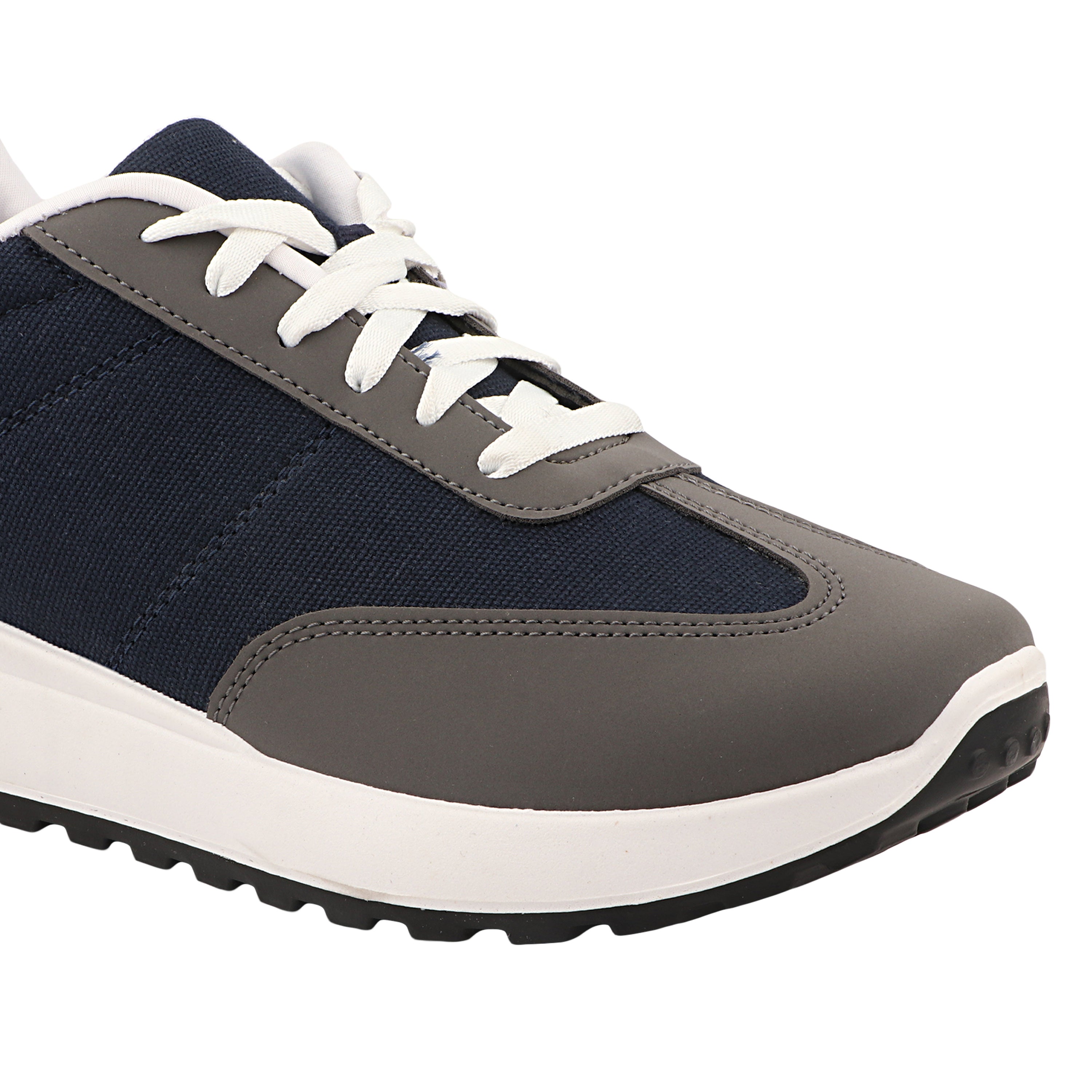 FUEL Neostep-03 Flexible & Lightweight Shock-Absorbing and Comfort Durable Sole Sports Shoes for Men's (Navy)