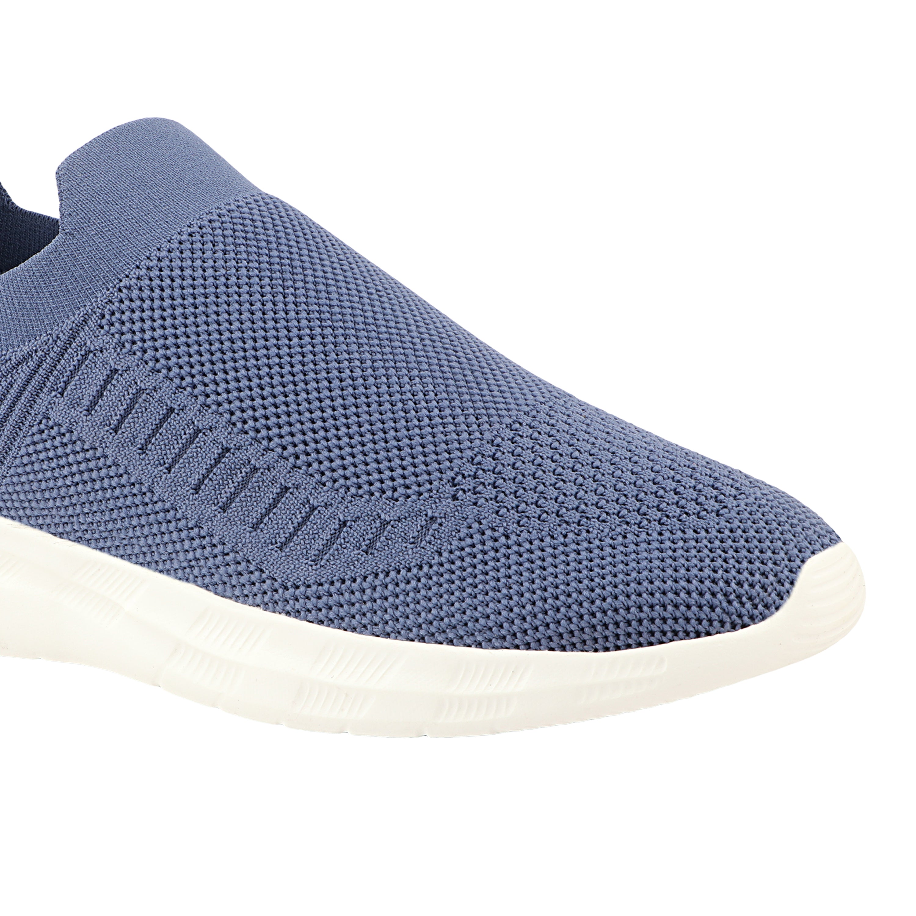 FUEL Flash Lightweight & Breathable Cushioned EVA Sole Slip-On Casual Shoes for Men's (Moon Blue)