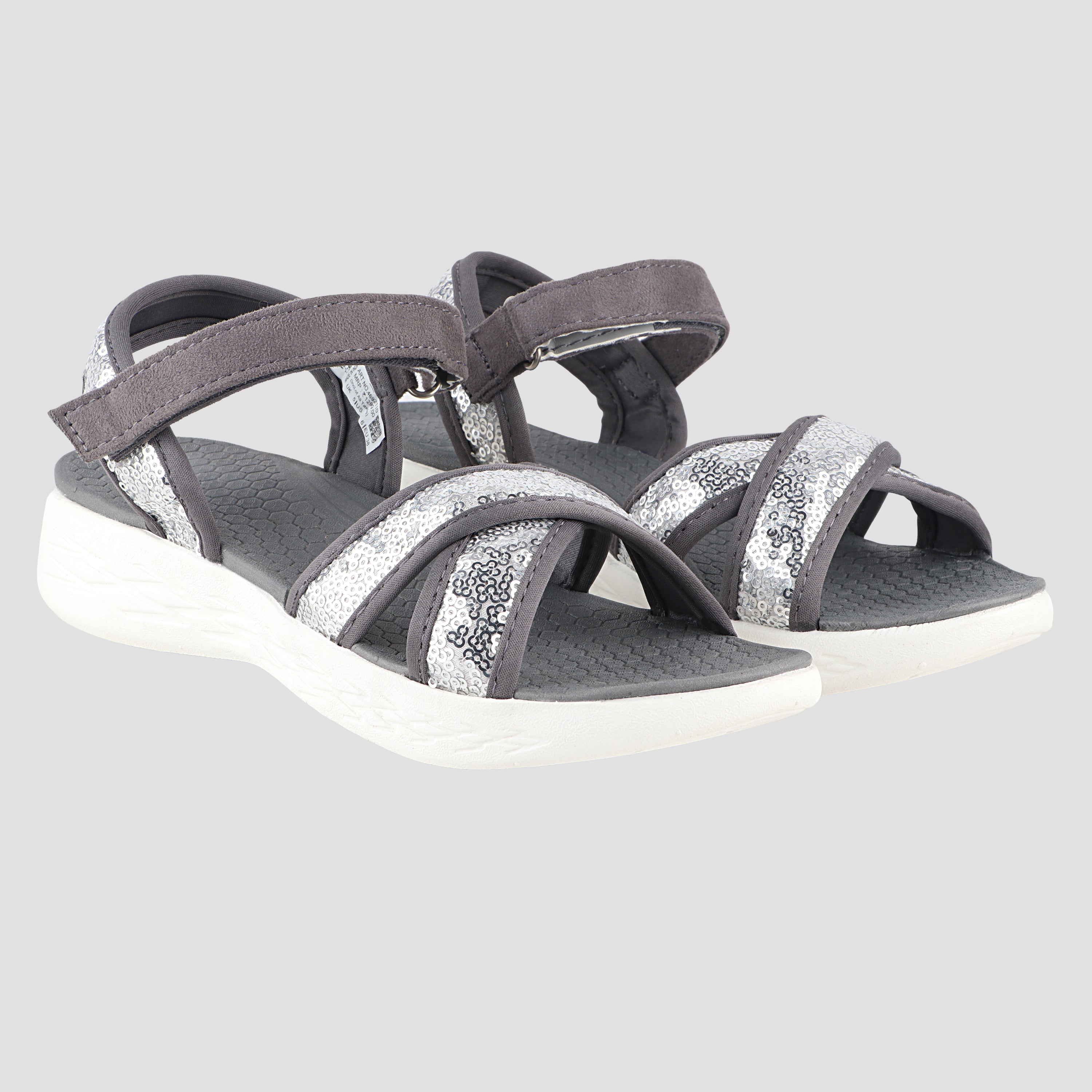 FUEL fashion Sandal for Women (Grey)