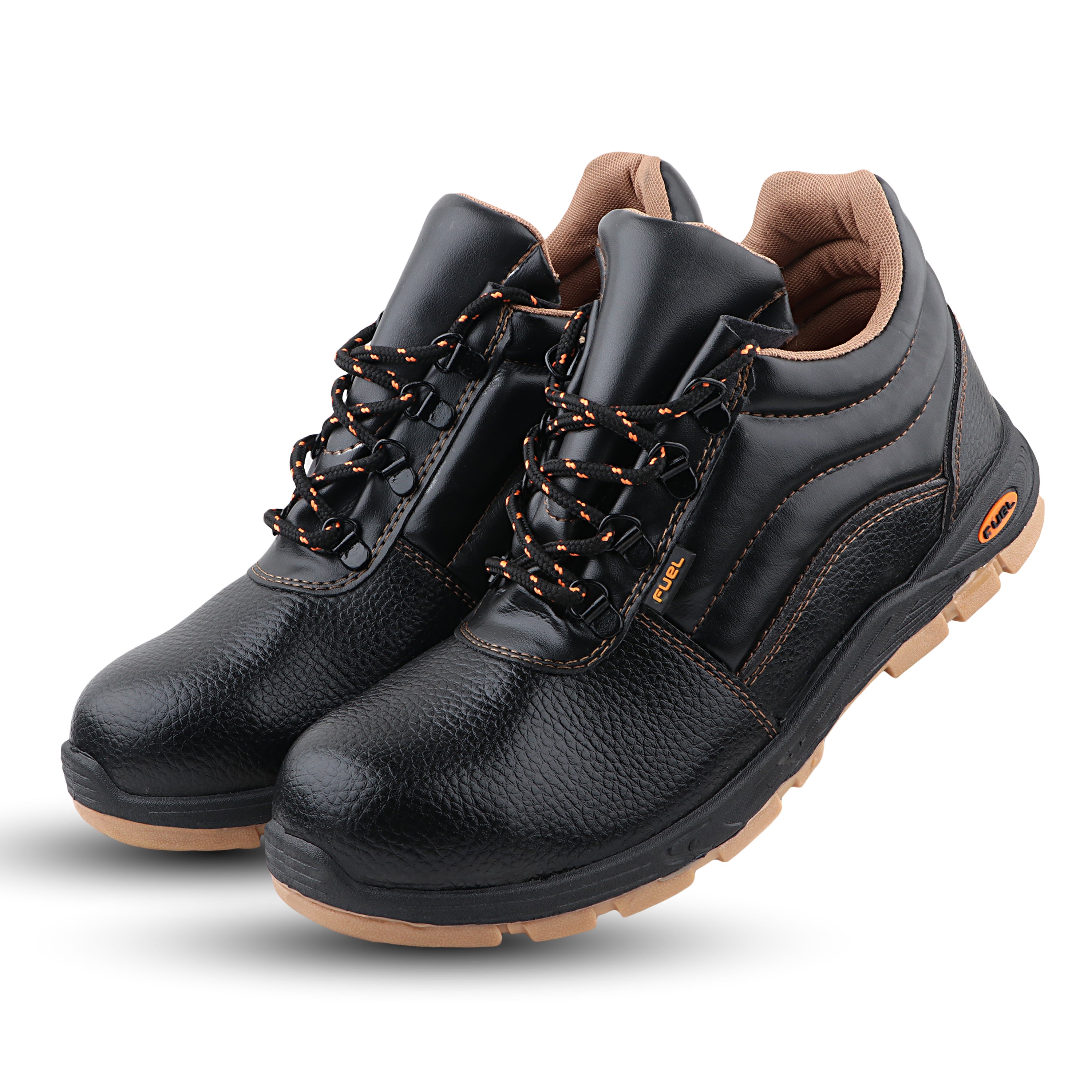 FUEL Comfortable and breathable Jordan HC PVC safety shoes with 100J fit at every work and style (Black)