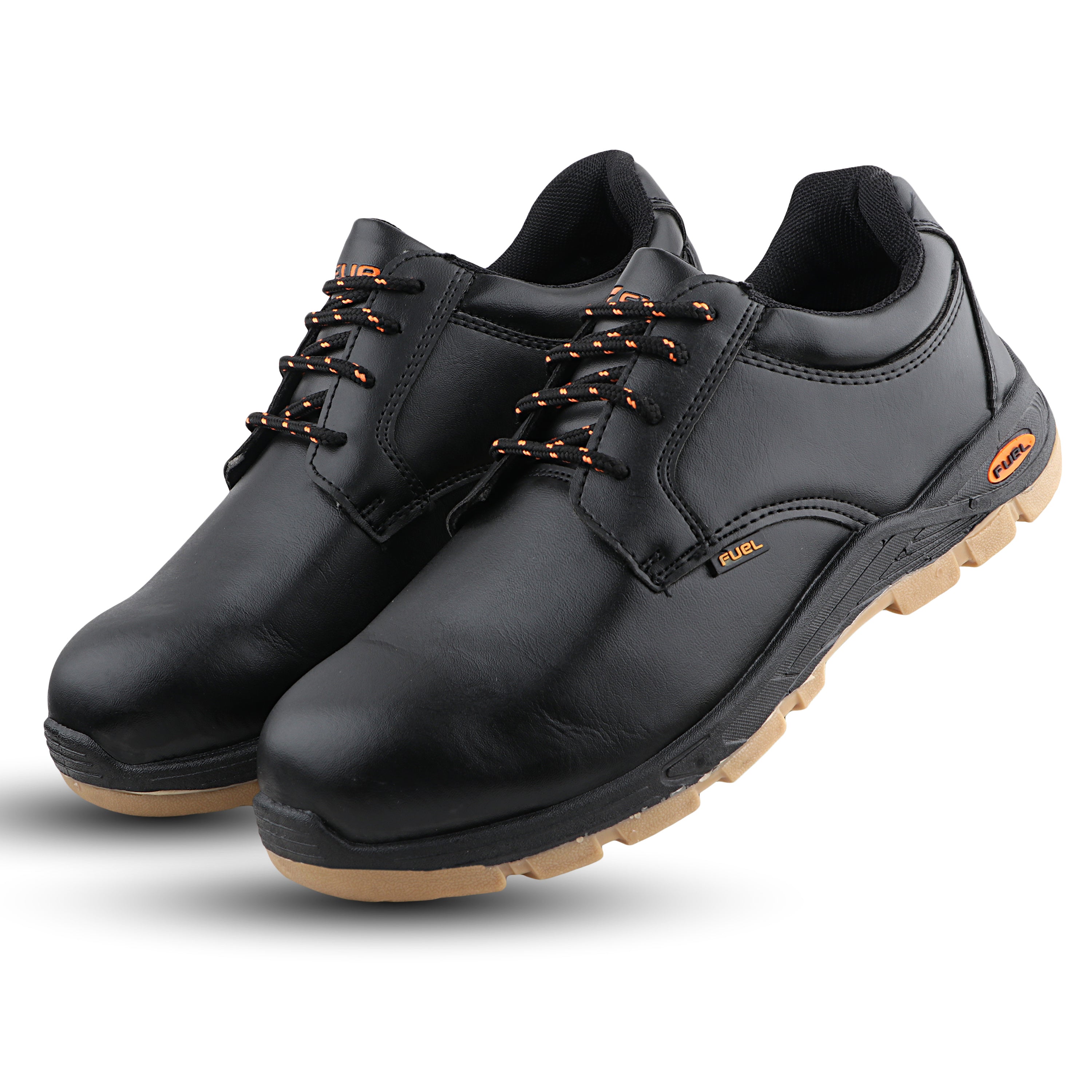 FUEL Comfortable and breathable Jordan LC 2 PVC Safety Shoes with 100J fit at every work and style (Black)