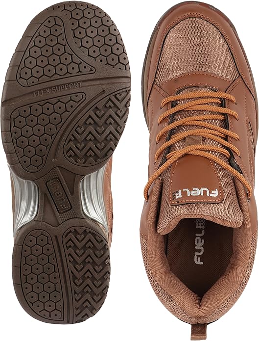 FUEL Snow Sports Shoes for Men (BROWN)