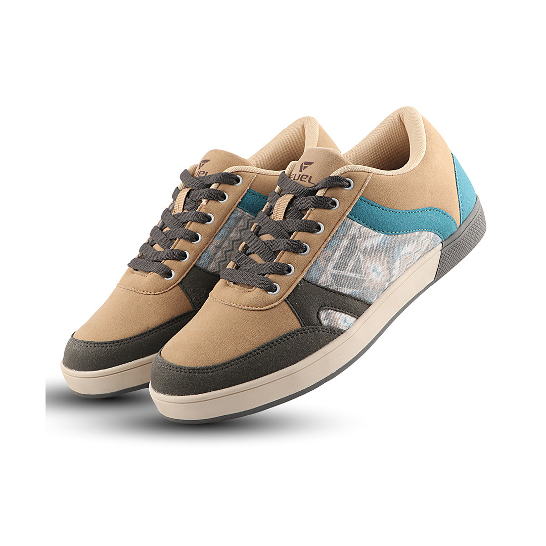FUEL FS-02 Casual Shoes for Men (Gry Beige)