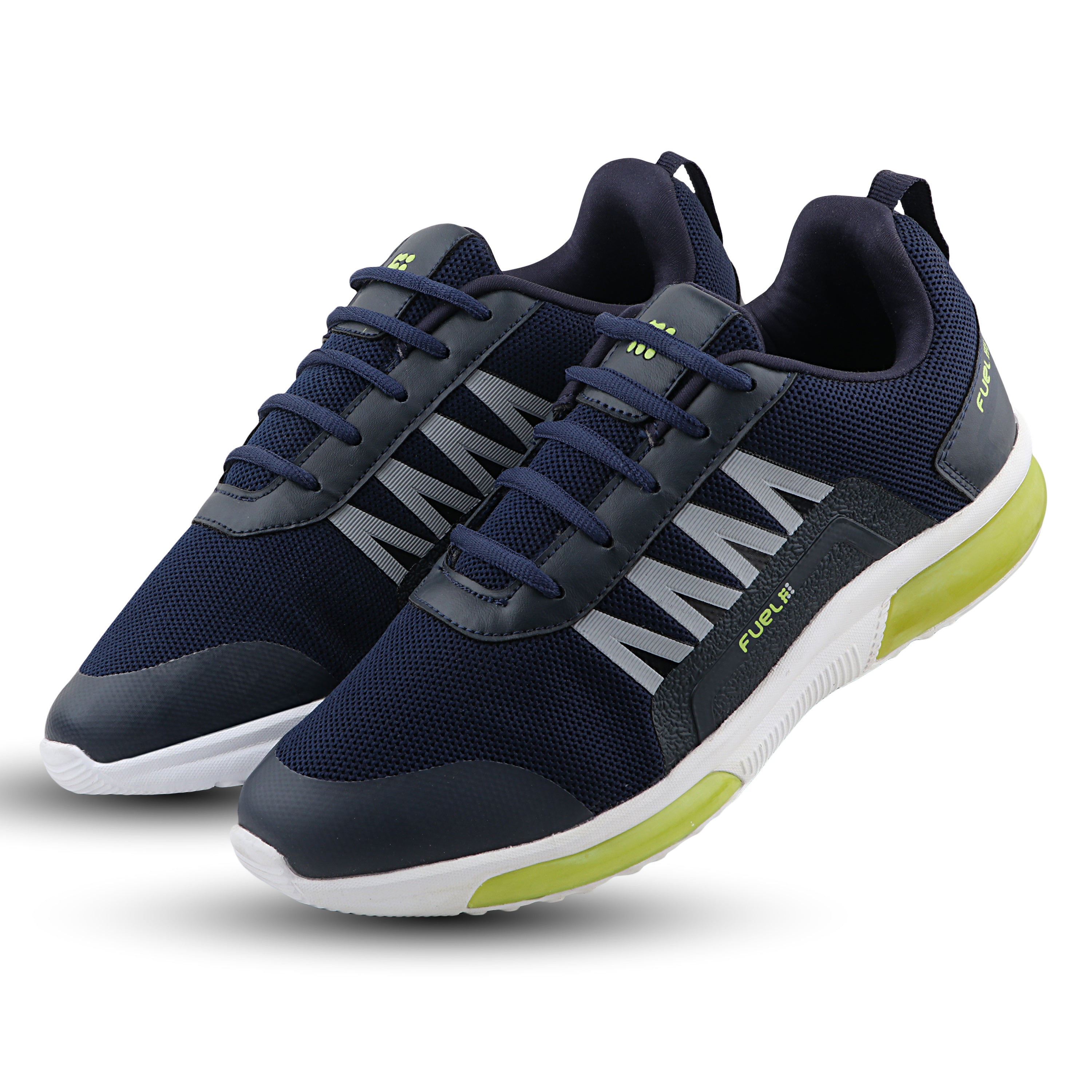 FUEL Polo Sport Shoe For Men's (Navy & Green)