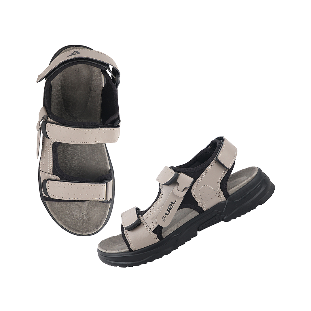 Fuel Combat Sandal For Men's (MOUSE/ BLACK)