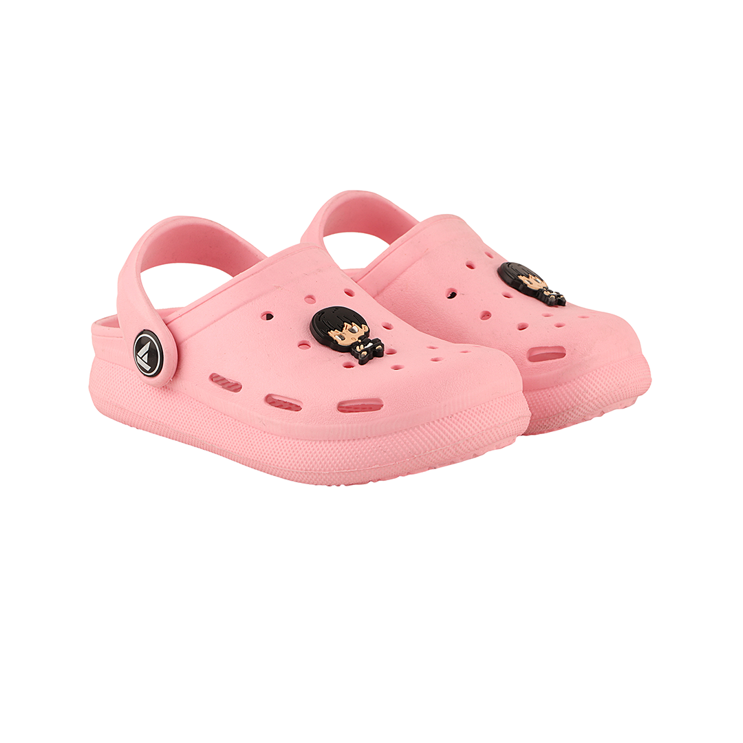 FUEL Hooper Clogs Slipper for 4-10 Years Boys/Girls (PINK)