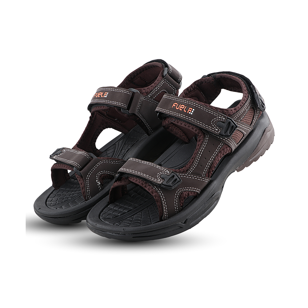 Fuel Yuva Sandal For Men's (BROWN)