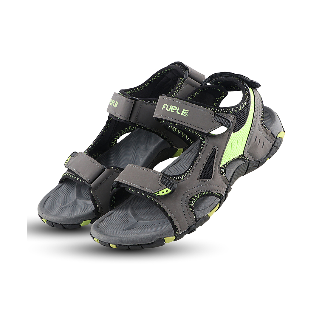 FUEL WINGER SANDALS FOR MEN'S (D-GREY-GREEN)