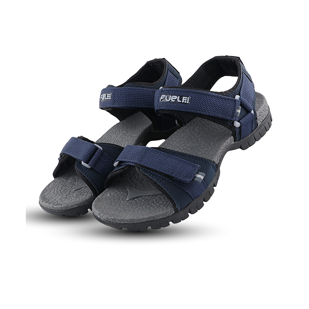 Fuel Rambo-02 Sandals For Men (Navy D. Grey)