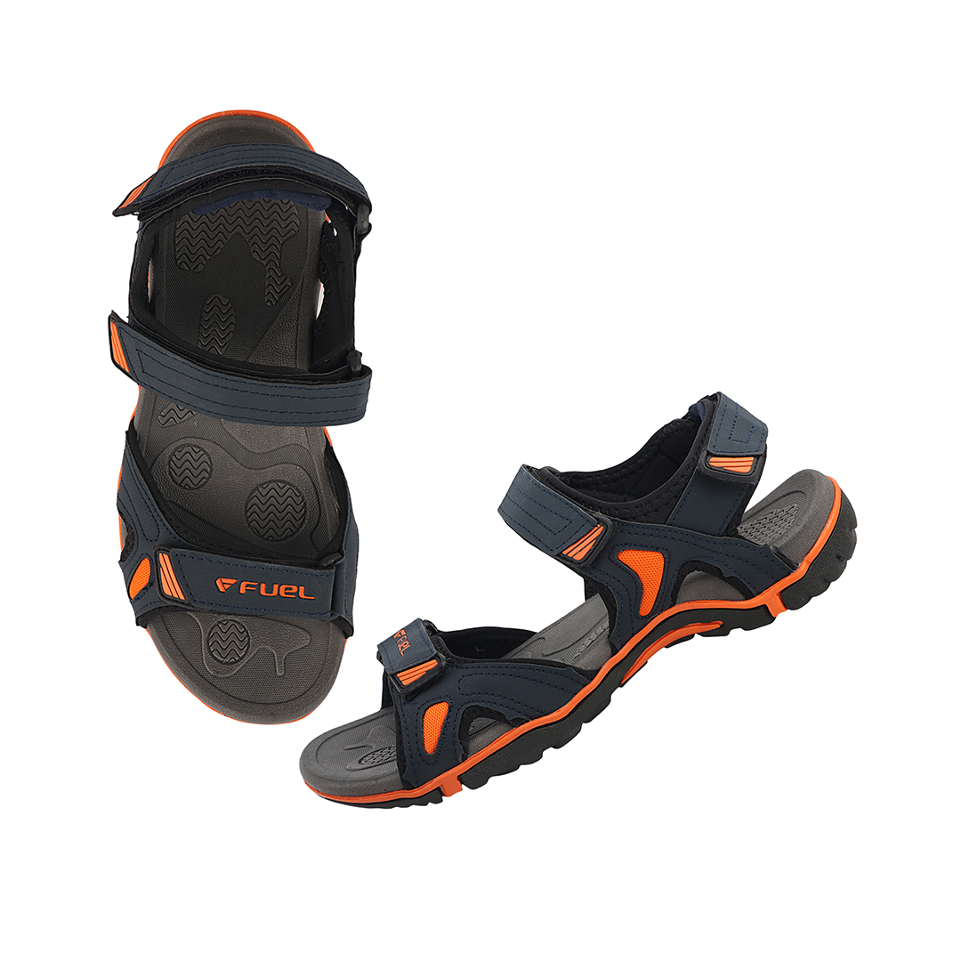 Fuel Jordan Sandals For Men's (Navy-Orange)