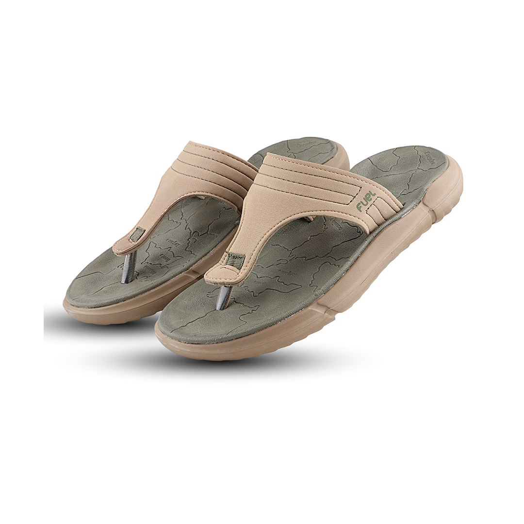 FUEL Safari Slippers for Men (OLIVE)