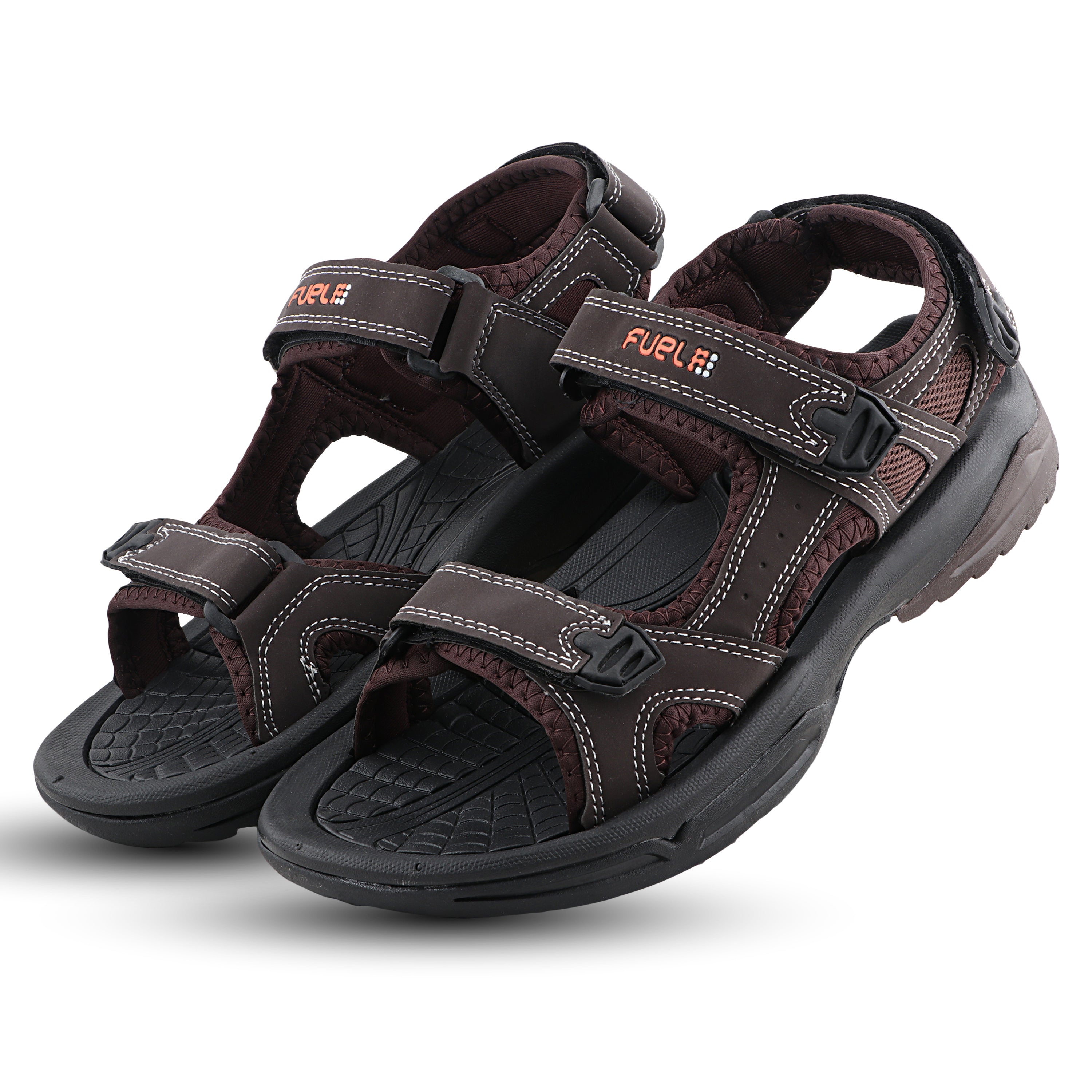 Fuel Yuva Sandal For Men's (BROWN)